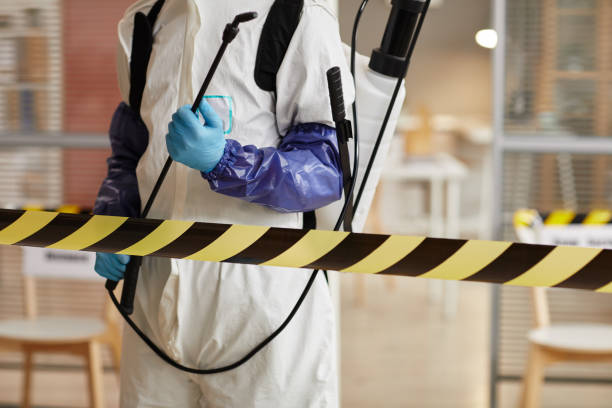 Professional Blood Cleanup technician working in Dixon, NE